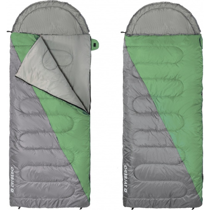 Спальный мешок TALBERG SUMMER 0°C правый, зелёный