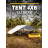 Тент TALBERG SAHARA 4X6м серый