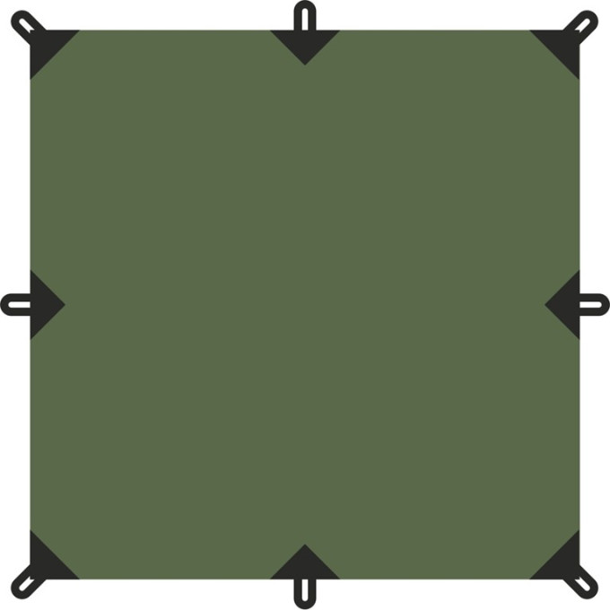 Тент TALBERG TENT 3X3, зелёный